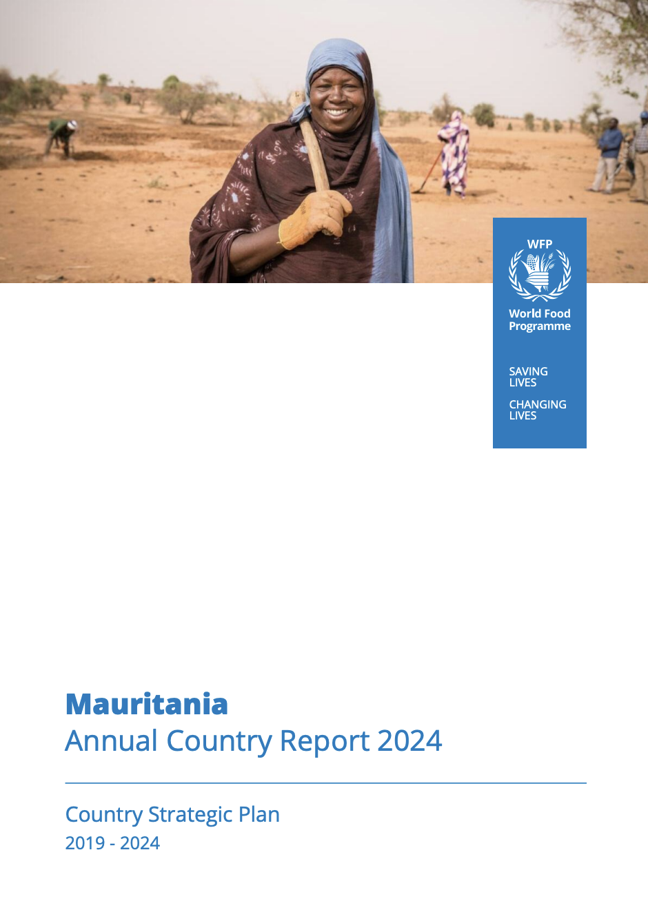 تقرير برنامج الأغذية العالمي عن موريتانيا 2024